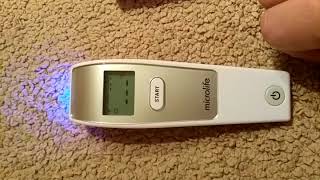 Microlife NC150 thermometer  error while turning on [upl. by Pate]