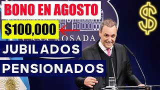 👉Adorni prepararía “💲100000” en AGOSTO para JUBILADOS de ANSES y NOTICIA IMPORTANTE para JUBILARSE🛑 [upl. by Marsland]