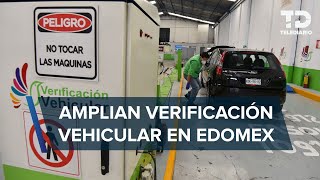 Verificación vehicular de diciembre en Edomex es ampliada por escasez de engomado [upl. by Antonetta]