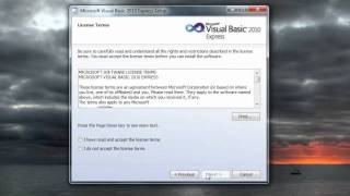 Visual Basic Tutorial  2  Installing The Visual Basic IDE [upl. by Komarek]