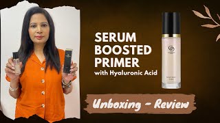 New   Serum Boosted Primer  Enhances Longevity Of Foundation  Oriflame  For ALL Skin Types [upl. by Simetra]