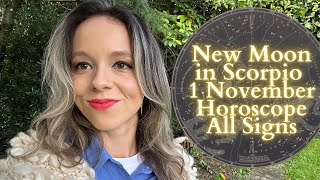 NEW MOON In SCORPIO 1 November Horoscope All Signs Secrets Revealed [upl. by Kcire]