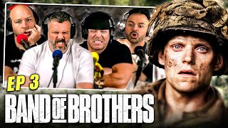 Band Of Brothers reaction episode 3 [upl. by Willmert635]