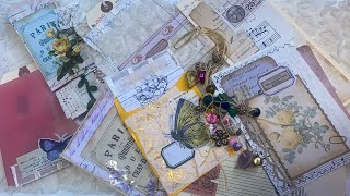 10 junk journal ideas anyone can do for any theme  page amp embellishment ideas [upl. by Novia]