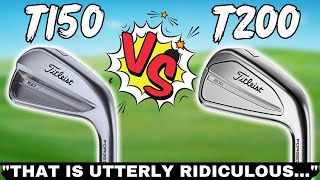 Titleist T150 vs T200  Players Distance HEAVYWEIGHT Clash [upl. by Mikal]