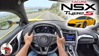 Type S takes the Acura NSX from Good to Great POV Drive Review [upl. by Crenshaw]