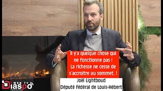 La recession au Canada selon le député Joël lightbound [upl. by Iznik]