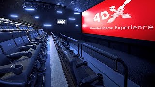 4DX Cinemas Next Generation  Motion Seats Wind Fog Lighting Bubbles Water amp Scents [upl. by Irme980]