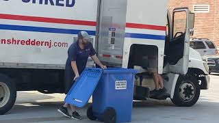 New Brunswick Shreds Documents in City Hall Parking Lot  1042024 [upl. by Ssirk605]