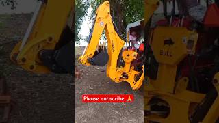 TPL AGRI BACKHOE BULL 😍 bull tractor jcb farming [upl. by Elberta281]