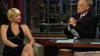 The Late Show With David Letterman  Paris Hilton Interview [upl. by Serra653]