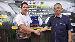 PKM Digital Marketing Dodol Tenjo Dosen amp Mahasiswa Universitas Tangerang Raya Di Desa Tenjo [upl. by Octavian]