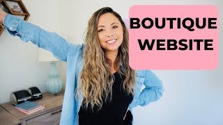 How to Choose an Online Boutique Website Platform  Monika Rose Online Boutique Boss [upl. by Nesline]