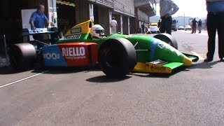 Benetton F1 ex car Nelson Piquet [upl. by Asyla]