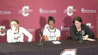 College of Charleston Womens Basketball Post Game Press Conference vs William amp Mary 030324 [upl. by Althea]