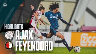 Highlights Ajax  Feyenoord V1  TOTO KNVB Beker  20232024 [upl. by Hillie455]