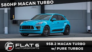 Macan 95B2 Turbo 29L V6 Upgraded Pure Turbo [upl. by Cardon]