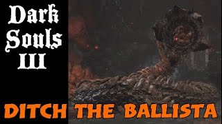 Dark Souls 3  Killing Carthus Sandworm Without The Ballista [upl. by Shanda869]