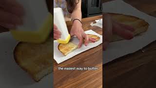 The easiest way to butter your toast [upl. by Sadella]