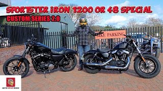 2018 Sportster Iron 1200 or 48 Special [upl. by Helprin]