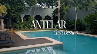 Antelar Casa Destino hotelboutique hotel meridayucatan [upl. by Josie]