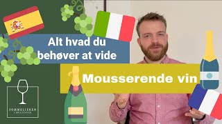 MOUSSENRENDE VIN  Alt hvad du behøver at vide  Guldkorn fra Sommelieren [upl. by Lytsyrk]