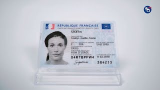 IN Groupe  Découvrez la nouvelle carte nationale didentité électronique française [upl. by Namrak]