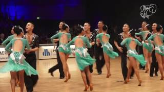 Moon Dance MGL  2016 World Formation Latin  DanceSport Total [upl. by Ratha750]