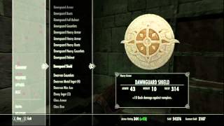 Skyrim DLC How to get Dawnguard Armor FULL SET [upl. by Lasyrc]