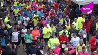 DEULUXLauf 2016  Bitburger 00 10km Hauptlauf  Start [upl. by Aillil304]