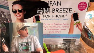 IFAN FOR APPLE IPHONE  SIZZLE OR FIZZLE  HOW TO USE IFAN MINIBREEZE  THE SHOWSTOPPER SHOWS [upl. by Teena]