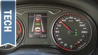 Audi ACC Adaptive Cruise Control Erklärung Demo Anleitung Q5 Modell 2013 German [upl. by Eseela841]