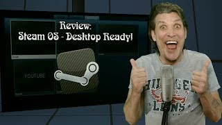 Review  Steam OS  Desktop Ready [upl. by Tloh]