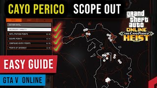 GTA Online  EVERY SINGLE INFO MAP YOU NEED FOR THE CAYO PERICO HEIST All Points of Interest [upl. by Freud]