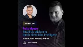 GA 1185  Felix Meusel  Entbürokratisierung durch Künstliche Intelligenz [upl. by Netsew]