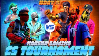 HARSHA GAMING CS TOURNAMENT DAY 3 Telugu Live telugulivefreefireshortlive [upl. by Enyledam392]