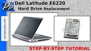 Dell Latitude E6220 Hard Drive Video Tutorial Teardown [upl. by Mori]