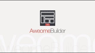 Codecanyon  Awesome Builder Quick Tour [upl. by Alra]