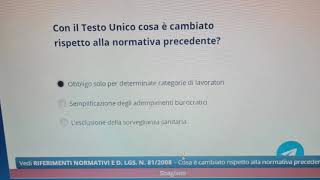 Risposte quiz finale alternanza scuola lavoro modulo 8 [upl. by Nazler]