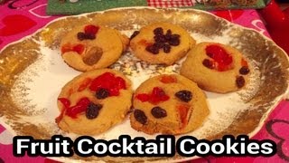 Fruit Cocktail Cookies  Trailer Park Cooking Show [upl. by Lasala29]