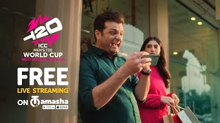 ICC Mens T20 World Cup 2024  FREE HD Live Streaming on Tamasha [upl. by Manchester]