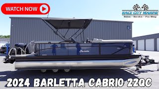 2024 Barletta Cabrio 22QC Walkaround and Review [upl. by Tilda192]