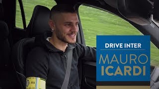 MAURO ICARDI  Drive Inter 🚘⚫️🔵 [upl. by Itak]