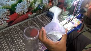 How to make an aquarium filter at home in 15 minutes try it yourself [upl. by Veradia]