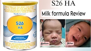 S26 ONE HA  HYPOALLERGENIC MILK FORMULA [upl. by Htennek743]