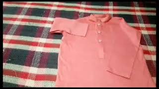 Baby boy kurta pajama new dizain  Kamal fashion 2024 [upl. by Ahsak]