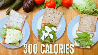 3 Healthy Vegetarian Recipes Vegetarian Sandwiches [upl. by Nnaeiluj]