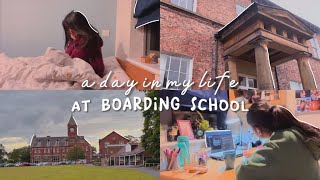 a day in my life at boarding school 🌷  school vlog studying autumn term [upl. by Nymassej766]