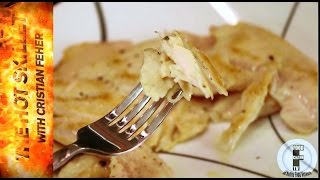 How to cook moist juicy chicken breasts that dont dry out by butterflying them [upl. by Jemima]