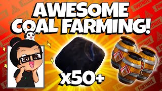 SUPER COAL FARMING  Crackshots Mission  Version 11  Fortnite STW [upl. by Akemahs865]